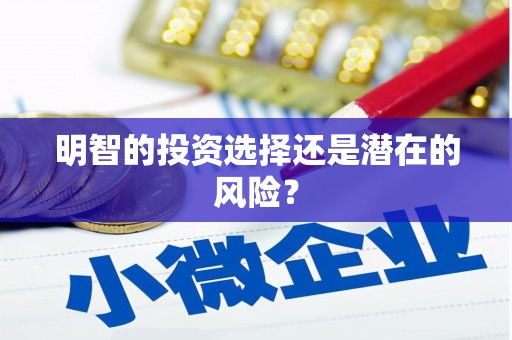 诏安明智的投资选择还是潜在的风险？