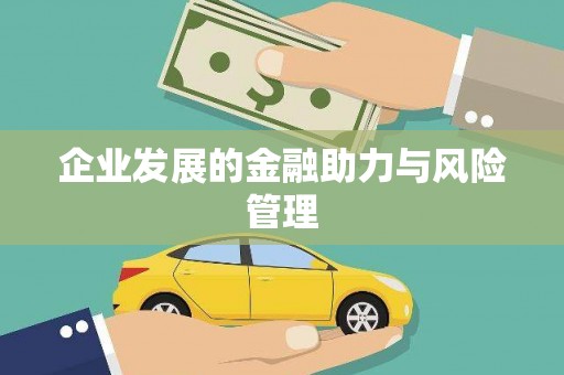诏安企业发展的金融助力与风险管理