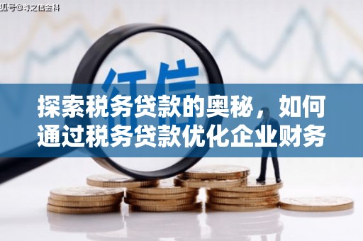 诏安探索税务贷款的奥秘，如何通过税务贷款优化企业财务