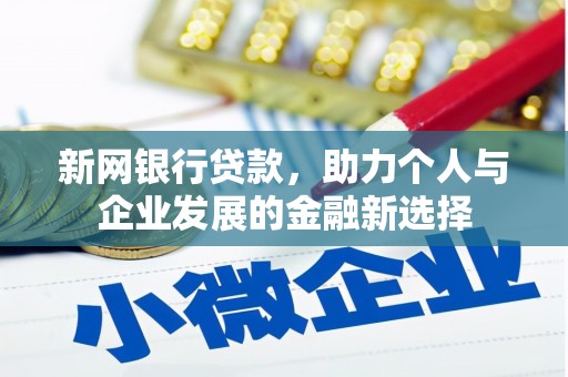 诏安新网银行贷款，助力个人与企业发展的金融新选择