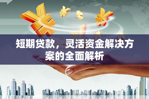 诏安短期贷款，灵活资金解决方案的全面解析