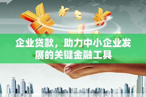 诏安企业贷款，助力中小企业发展的关键金融工具