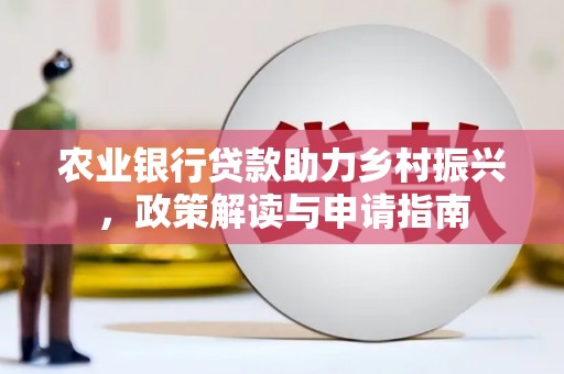 诏安农业银行贷款助力乡村振兴，政策解读与申请指南