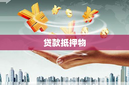 诏安贷款抵押物