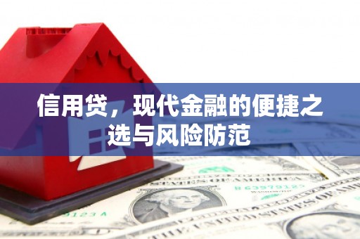 诏安信用贷，现代金融的便捷之选与风险防范