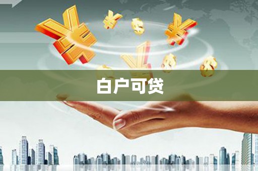 诏安白户可贷