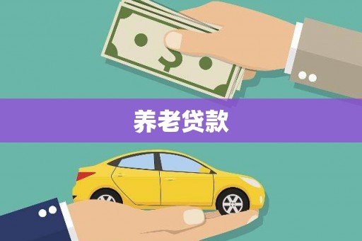 诏安养老贷款