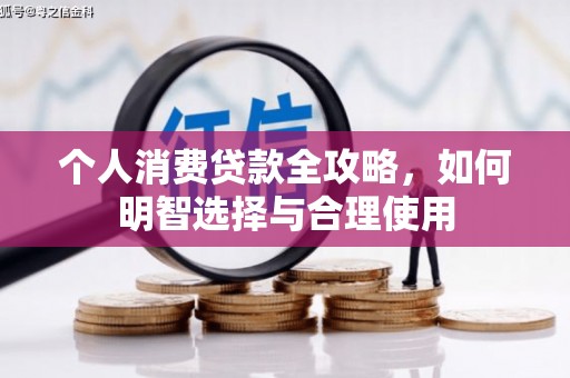 诏安个人消费贷款全攻略，如何明智选择与合理使用